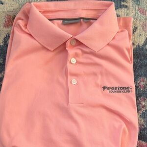 Ashworth Pink Polo Shirt